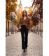Pantalón FRANCOISE Negro Cambio Mujer