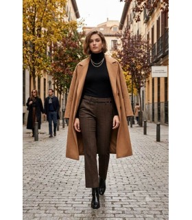 Pantalón FRANCOISE Marrón Cambio Mujer