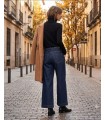 Pantalón Vaquero Oscuro Ancho MAC Mujer