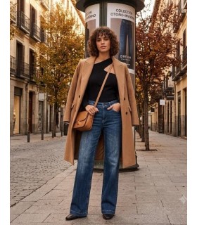 Pantalón Vaquero Azul Medio MAC Mujer