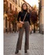 Pantalón Vaquero Marrón MAC Mujer