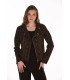 Chaqueta Corta Leopardo Frank Lyman Mujer