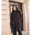 Chaqueta Punto Hojas Frank Lyman Mujer