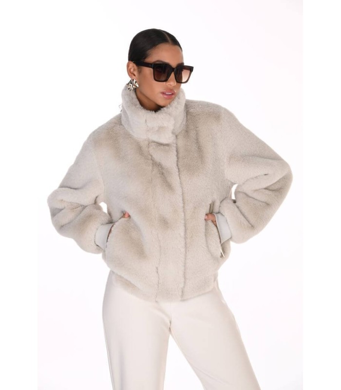 Chaqueta Pelo Perla Frank Lyman Mujer