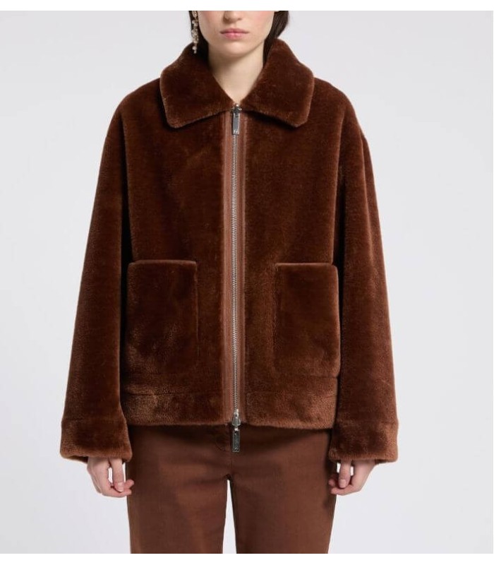 Chaqueta Reversible Caramelo Marella Mujer