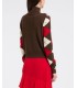 Jersey Estampado Rombos Marella Mujer