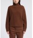 Jersey Marrón Brillo Marella Mujer