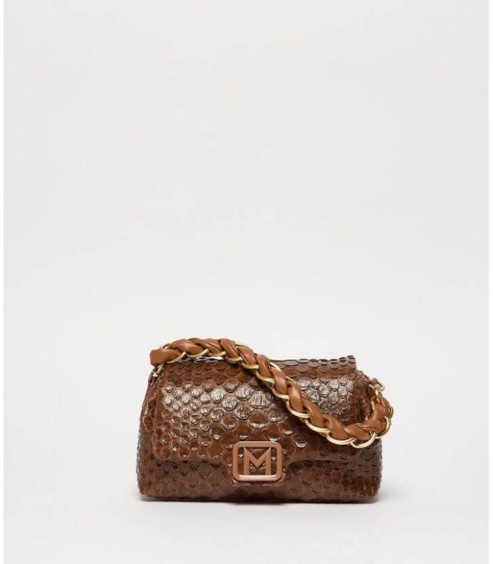 Bolso Estampado Reptil Marella Mujer