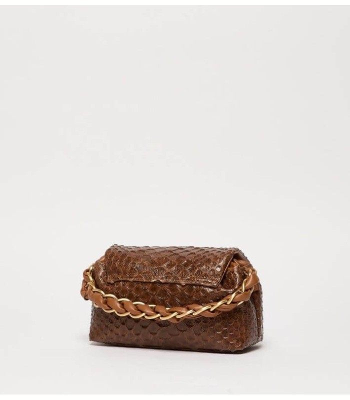 Bolso Estampado Reptil Marella Mujer