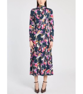 Vestido Estampado Caballos Marella Mujer