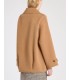Abrigo Corto Lana Camel Marella Mujer