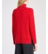 Jersey Rojo Punto Ochos Marella Mujer