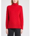 Jersey Rojo Punto Ochos Marella Mujer