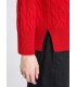 Jersey Rojo Punto Ochos Marella Mujer