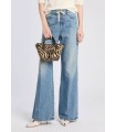 Bolso Estampado Cebra Marella Mujer
