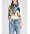Pañuelo Estampado Caballos Marella Mujer