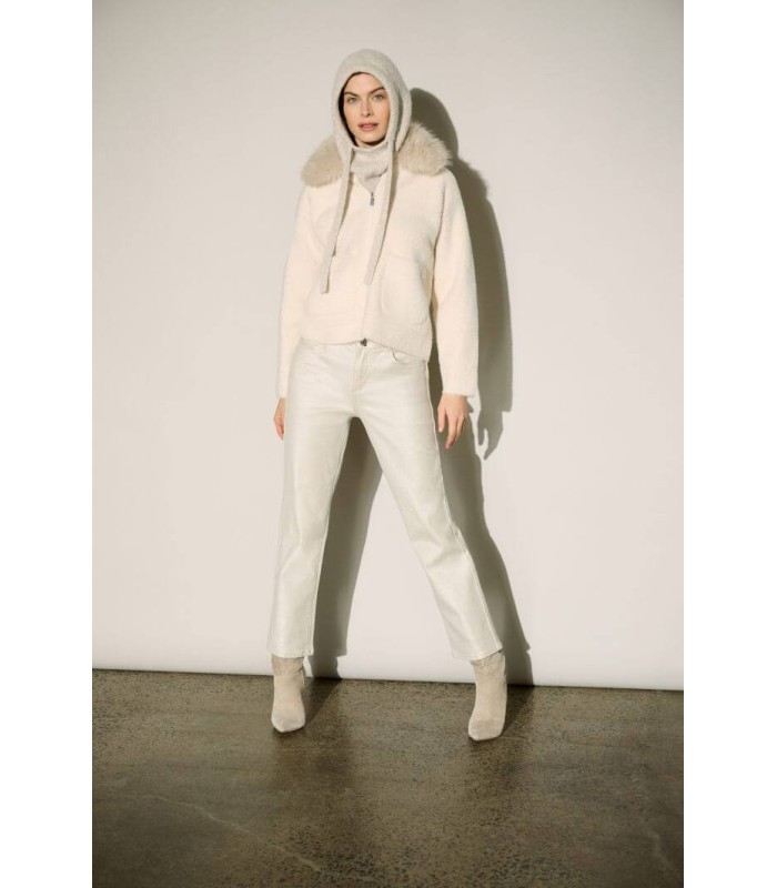 Chaqueta Punto Cruda Joseph Ribkoff Mujer