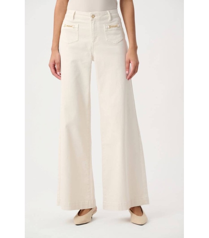Pantalón Palazzo Vaquero Crudo Joseph Ribkoff Mujer