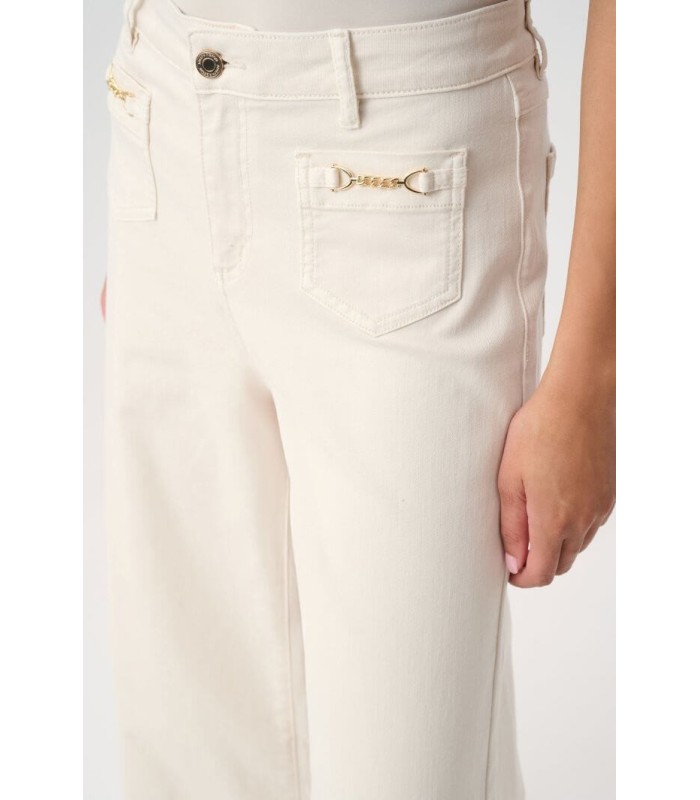 Pantalón Palazzo Vaquero Crudo Joseph Ribkoff Mujer