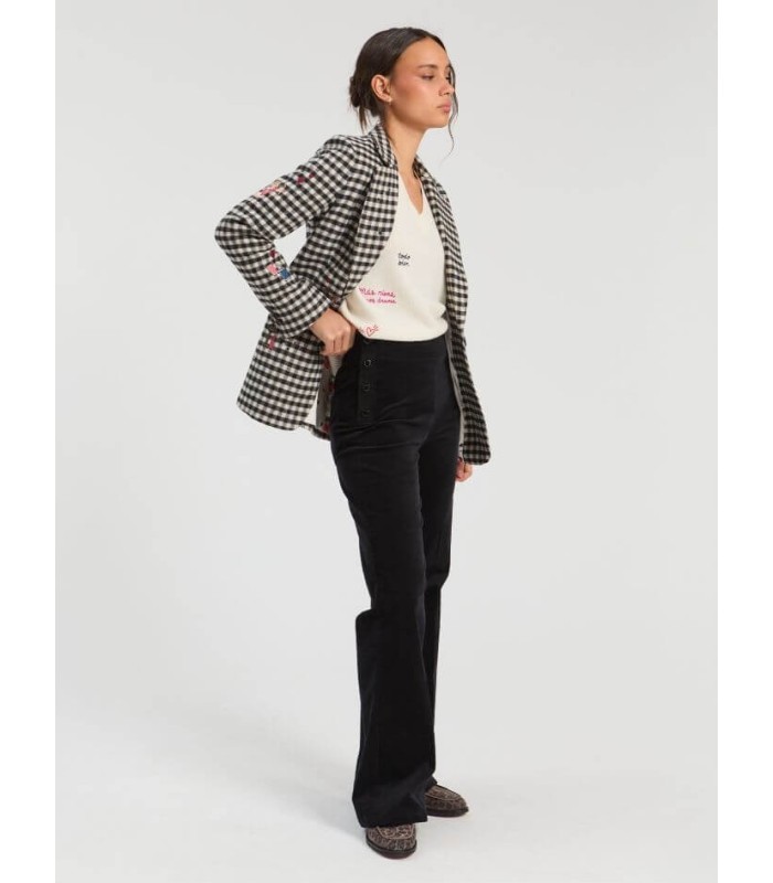 Chaqueta Cuadros Vichy Vilagallo Mujer