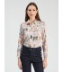 Camisa Estampada Madrid Vilagallo Mujer