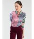 Camisa Rayas Colores Vilagallo Mujer