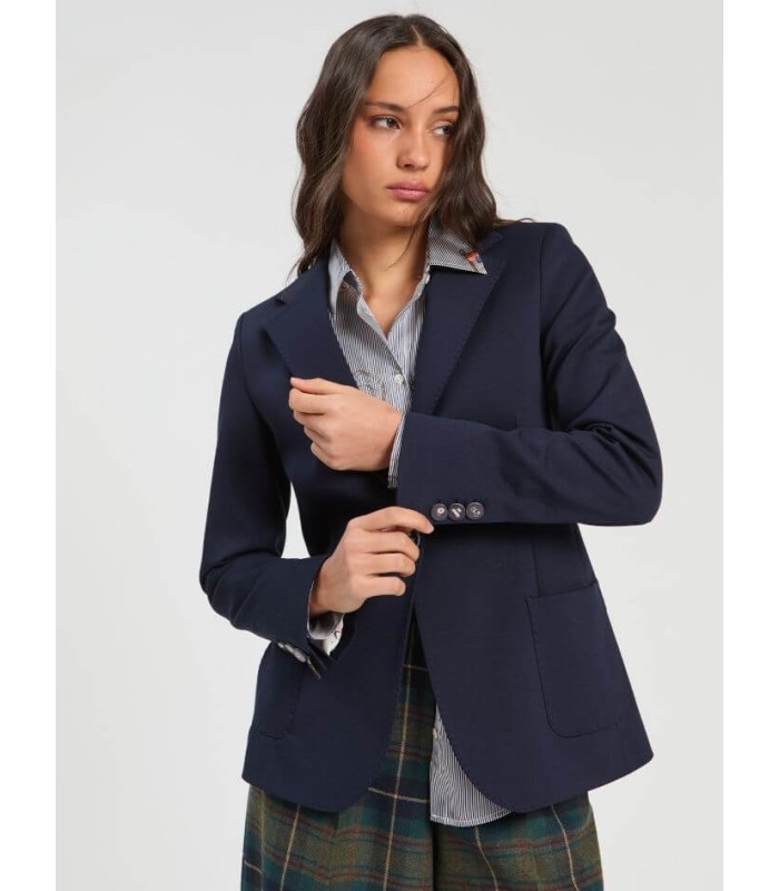 Chaqueta Punto Marino Vilagallo Mujer