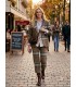 Chaqueta Cuadros Sport Vilagallo Mujer