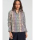 Camisa Estampado Geométrico Vilagallo Mujer