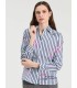 Camisa Rayas Noria Vilagallo Mujer