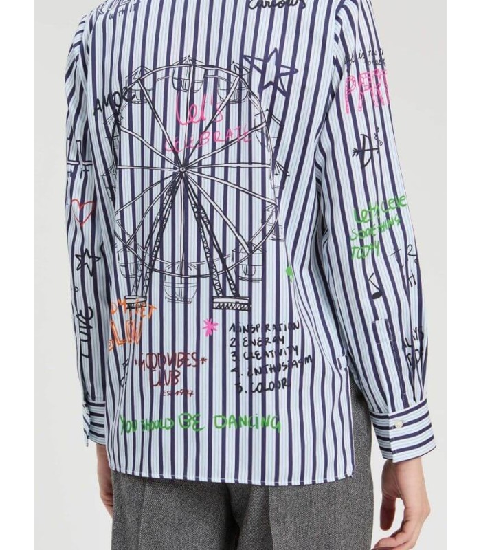 Camisa Rayas Noria Vilagallo Mujer