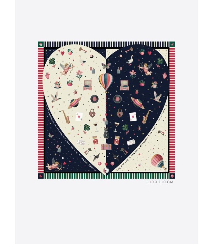 Chal Estampado Cupido Vilagallo Mujer