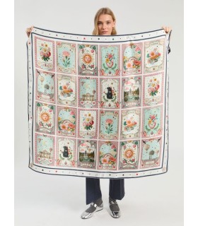 Chal Estampado Madrid Vilagallo Mujer