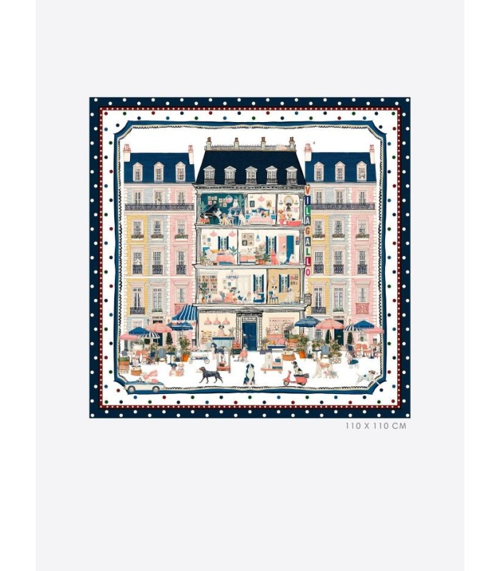 Chal Estampado Hotel Vilagallo Mujer