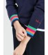 Suéter Marino Puños Multicolor Vilagallo Mujer