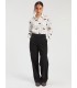 Pantalón Negro Punto Roma Vilagallo Mujer