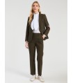 Pantalón Punto Verde Caqui Vilagallo Mujer