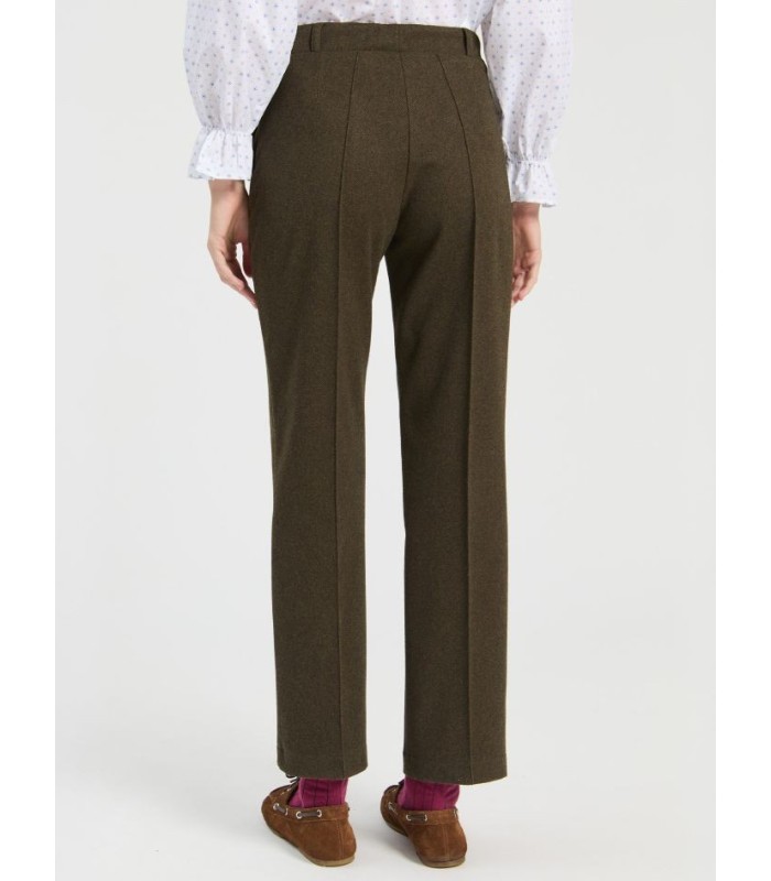 Pantalón Punto Verde Caqui Vilagallo Mujer