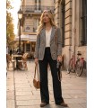 Chaqueta Cuadros Vichy Vilagallo Mujer