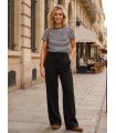 Pantalón Negro Punto Roma Vilagallo Mujer
