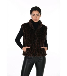 Chaleco Reversible Negro Frank Lyman Mujer