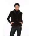 Chaleco Reversible Negro Frank Lyman Mujer