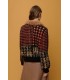 Chaqueta Estampada Pata Gallo Aldo Martins Mujer
