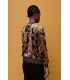 Suéter Terciopelo Estampado Aldo Martins Mujer