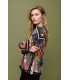 Top Estampado Punto Seda Aldo Martins Mujer