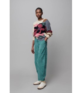 Suéter Estampado Flor Aldo Martins Mujer