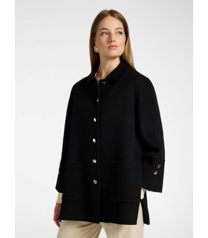 Chaqueta Lana Negra Elena Miro Mujer