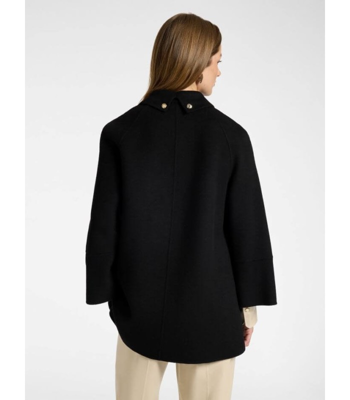 Chaqueta Lana Negra Elena Miro Mujer