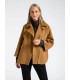 Chaquetón Lana Amplio Camel Elena Miro Mujer