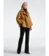 Chaquetón Lana Amplio Camel Elena Miro Mujer